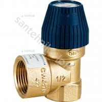 SVS-0030-010015 STOUT  Предохранительный клапан для систем водоснабжения 10 бар 1/2"x3/4" (477.199)